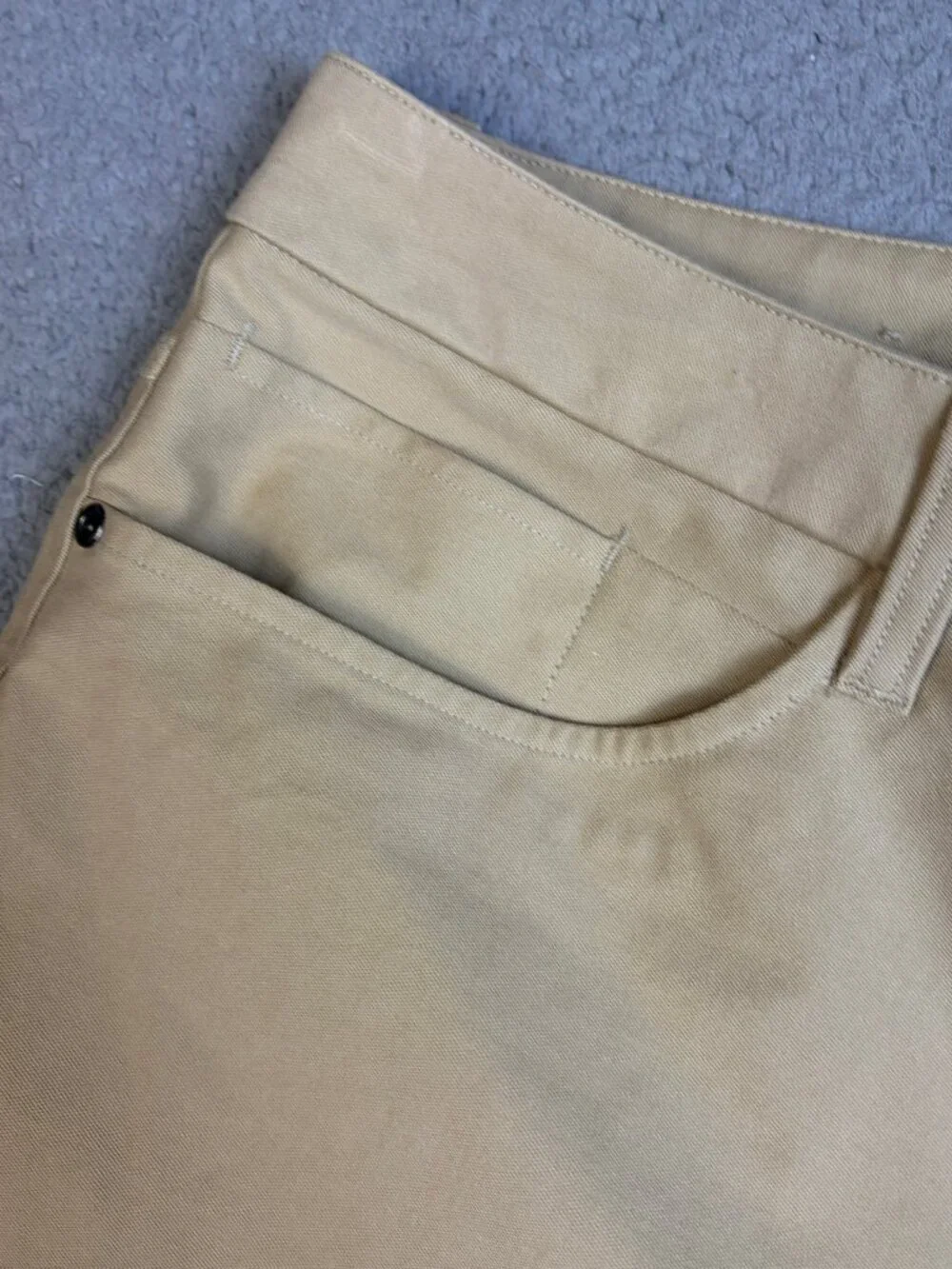 Lululemon ABC Classic Utilitech Pants 36x30 Beige Stretch Casual Performance